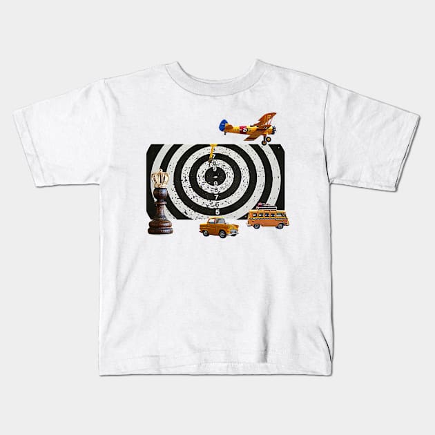 Target Kids T-Shirt by MarisePix